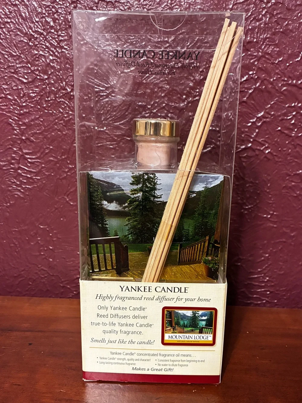 Yankee Candle Reed Diffuser Mountain Lodge scent